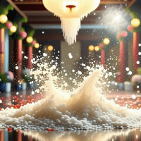 Prévoir un lancer de riz dans une salle sans sol