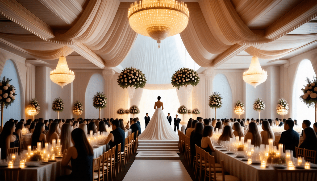 découvrez comment organiser une entrée spectaculaire des mariés depuis le plafond pour surprendre vos invités et rendre votre réception de mariage inoubliable. conseils, idées et sécurité.